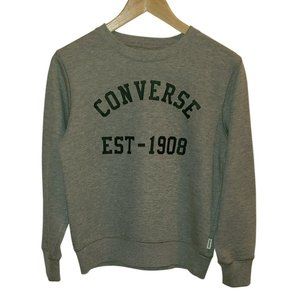 Converse Vintage Chuck Taylor Sweater (Big Boys) DK GREY  - Size  M (10-12)